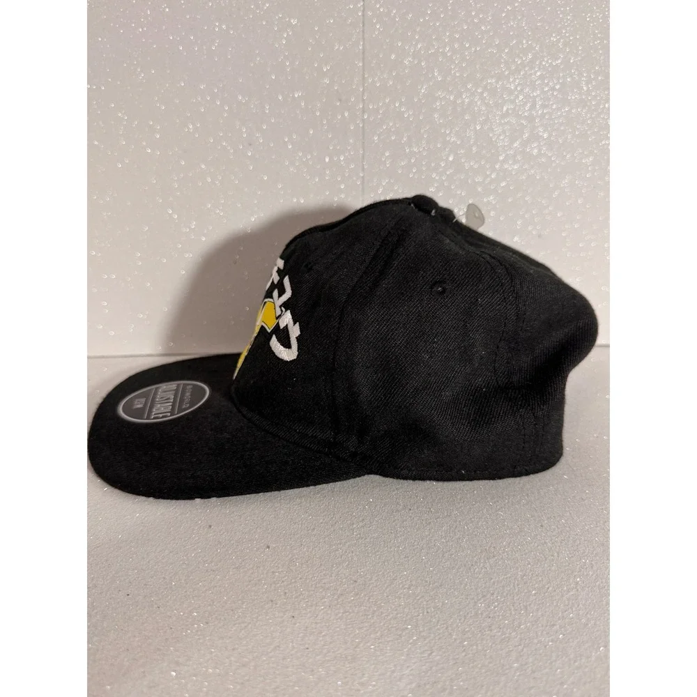 Bioworld Pokemon Pikachu Snapback Hat Black Japanese Katakana Adjustable OSFM